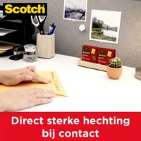 Plakband Scotch 700 Super Hold 19mmx25.4m transparant. Pak van 6 stuks-1