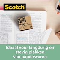 Onzichtbaar plakband Scotch Magic 900 19mmx30m-2