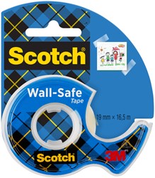 Scotch Wall-Safe tape ft 19 mm x 16,5 m, op blister