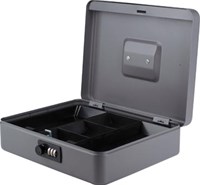 Geldkist Pavo met cijferslot 300x240x90mm donkergrijs-3