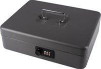 Geldkist Pavo met cijferslot 300x240x90mm donkergrijs