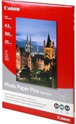 1686B026 CANON photo paper A3 (297x420mm) 20sheet white SG201 260gr