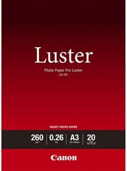 6211B007 CANON photo paper A3 (297x420mm) 20sheet white LU101 260gr
