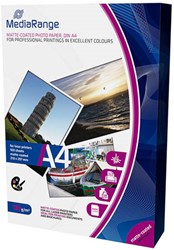 MRINK106 MEDIARANGE photo paper A4 (210x297mm) 100sheet white 120gr matt