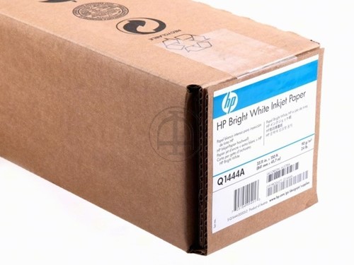 Plotterpapier A0 HP Bright White 841mmx45,7m 90g