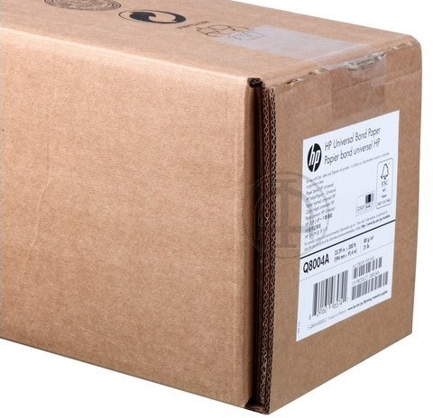 Plotterpapier A1 HP Q8004A 594mm x 91,4m 80g
