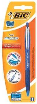 Bic Balpen Atlantis So blauw op blister
