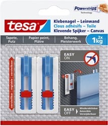 Klevende spijker Tesa voor canvas op behang en pleisterwerk 1kg