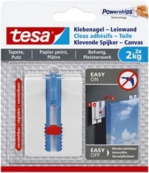 Klevende spijker Tesa voor canvas op behang en pleisterwerk 2kg