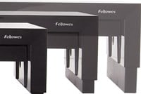 Monitorstandaard met lade Fellowes Designer Suites zwart-3