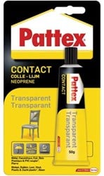 Pattex Contactlijm Transparant tube van 50 g