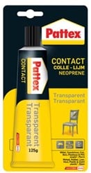 Pattex Contactlijm Transparant tube van 125 g