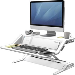 Fellowes Lotus DX zit-sta werkplatform wit