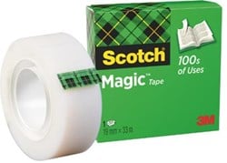 Scotch magic tape 19mmx33m