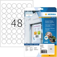 Herma etiketten 4571 30mm rond 960stuks wit