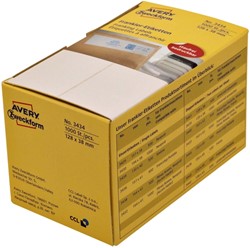 AVERY Frankeeretiketten 135 x 38 mm 1.000 stuks