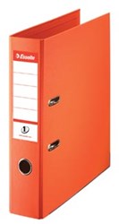 Ordner 2 rings oranje 7,5cm rug Esselte