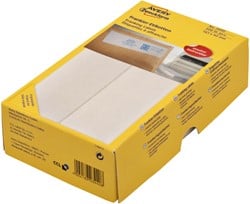 AVERY Frankeeretiketten ft 163 x 43 mm, 500 stuks