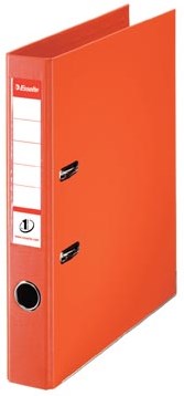 Ordner 2 rings oranje 5cm rug Esselte