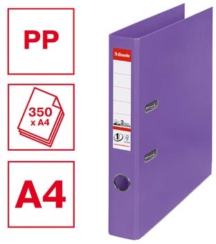 Ordner 2 rings violet 5cm rug Esselte