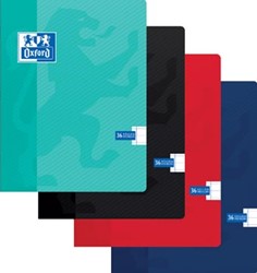 Oxford SCHOOL schrift geassorteerde kleuren A5 72 bladzijden gelijnd