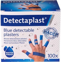 Blauwe pleisters Detectaplast Universal assorti afmetingen