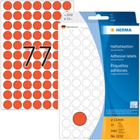 Herma etiketten 2232 rond 13Mm rood 2464stuks-2