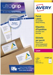 Avery etiketten L7169-250 99.1x139mm wit 1000stuks