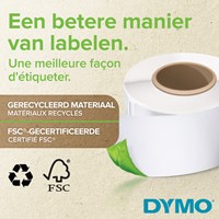 Dymo labels Durable 59x190mm wit plastic 2112288-3