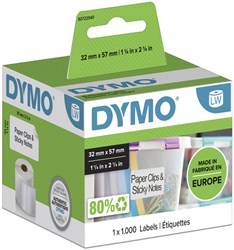 Dymo 11354 etiketten 57 x 32 mm