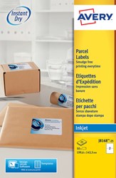 Avery etiketten J8168-25 199.6x143.5mm wit 50stuks