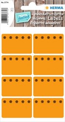 Herma etiketten 3774 26x40mm diepvries oranje 48stuks