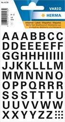 Herma etiketten 4158 10mm letters A-Z zwart