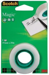Scotch® plakband Magic  Tape 19 mm x 25 m blister met 1 rolletje