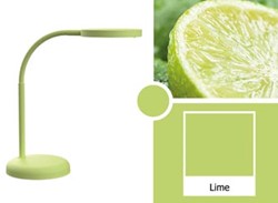 MAULjoy bureaulamp, LED, op voet, lime green