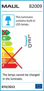 Maul LED bureaulamp zilver-3