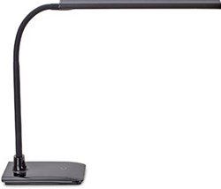 Maulpirro bureaulamp, LED, dimbaar, op voet, zwart