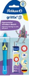 Pelikan Griffix vulpotlood, op blister, voor rechtshandigen, blauw - groen