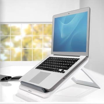 Laptopstandaard Fellowes wit voor laptops tot 17 inch-3