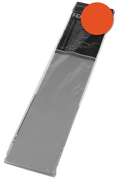 Folia crêpepapier oranje
