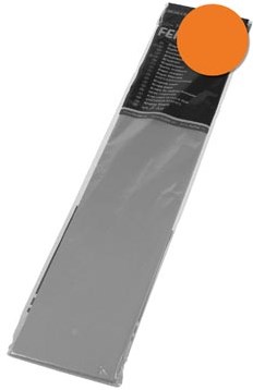 Folia crêpepapier lichtoranje