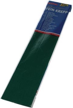 Folia crêpepapier mosgroen
