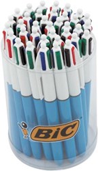Bic balpen 4 Colours medium geassorteerd tubo van 36 stuks