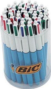 Bic balpen 4 Colours medium geassorteerd tubo van 36 stuks-2