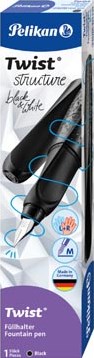Pelikan Twist vulpen Structure P457 zwart-3