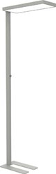 MAULjura vloerlamp, LED, zilver