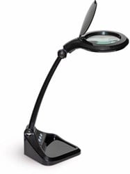 Loeplamp MAUL Iris LED dimbaar zwart