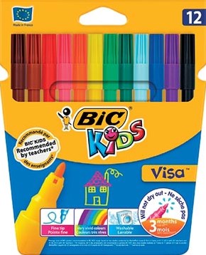Bic Kids viltsti Visa 12 stien