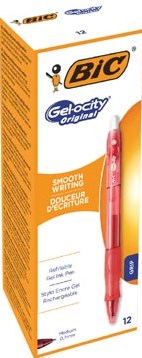 Bic gelroller Gel-ocity rood-2