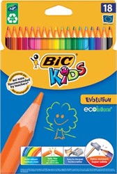 Bic Kids kleurpotlood Ecolutions Evolution 18 potloden